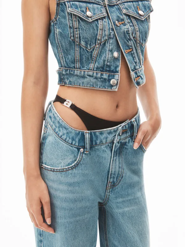 Alexander Wang bikini layer jeans | Luxury and style at your fingertips